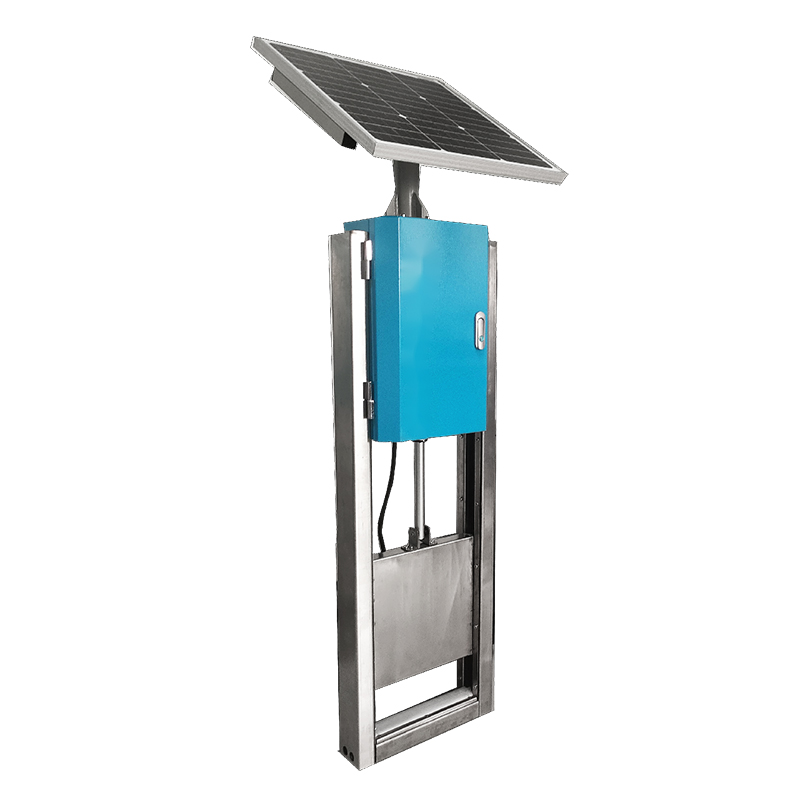 智能測控一體化閘門槽閘智慧農(nóng)業(yè)農(nóng)田稻田灌溉太陽能遠(yuǎn)程控制水閘